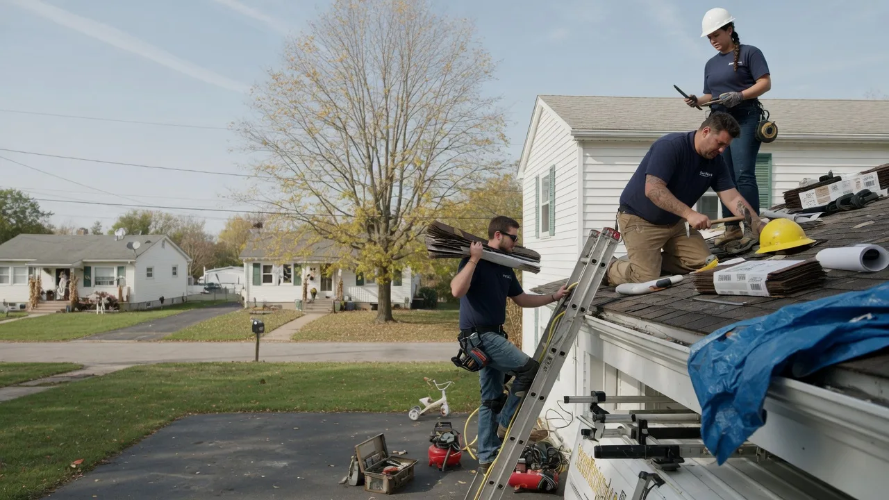 Local Roofing Contractors in Brinkhaven, OH near me